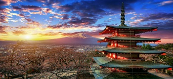 japan sunset